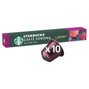 Starbucks Caffe Verona Nespresso Coffee Capsules 10 Pack