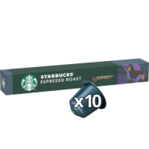 Starbucks Espresso Roast Nespresso Coffee Capsules 10 Pack