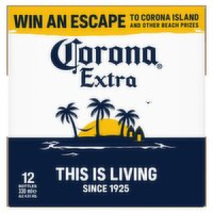 Corona Lager Bottles 12 Pack
