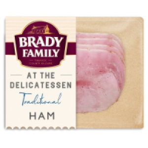 Brady Family At the Deli Traditional Ham