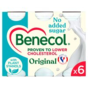 Benecol Original Yogurt Drink 6 Pack