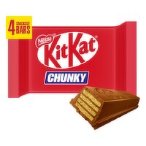 Kit Kat Chunky Milk Chocolate Biscuit Bars 4 Pack