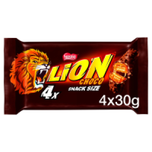 Nestle Lion Chocolate Bars 4 Pack
