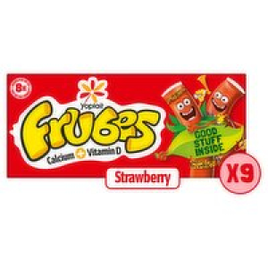 Yoplait Frubes Strawberry 9 Pack