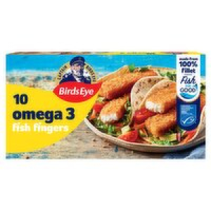 Birds Eye Omega 3 Fish Fingers 10 Pack