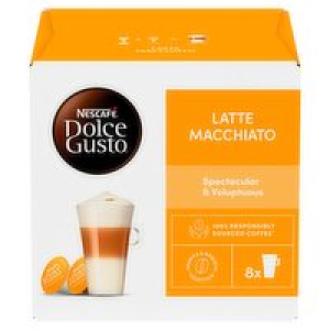 Nescafé Dolce Gusto Latte Macchiato Coffee Capsules 16 Pack
