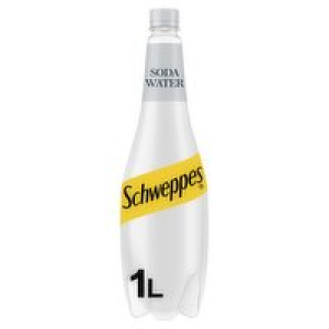Schweppes Soda Water Bottle 2.50 €