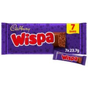 Cadbury Wispa Chocolate Bar 7 Pack 4.00 €