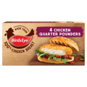 Birds Eye Chicken Quarter Pounders 4 Pack