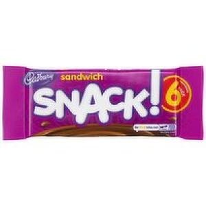 Cadbury Snack Sandwich 6 Pack