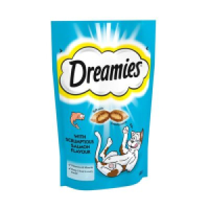 Centra  Dreamies With Salmon Cat Treats 60g