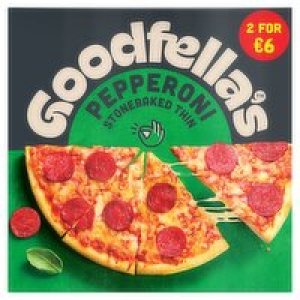 Goodfellas Stone Baked Thin Pepperoni 4.19 €