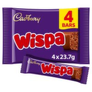 Cadbury Wispa Chocolate Bar 4 Pack 2.50 €