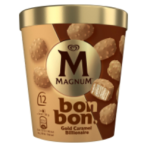 Magnum Bon Bon Gold Caramel Billionaire 12 Piece