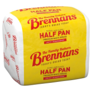 Brennans White Half Pan