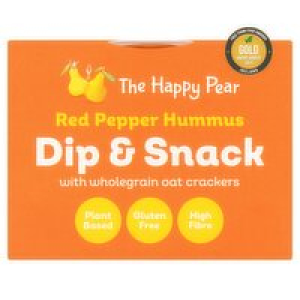 The Happy Pear Red Pepper Hummus Dip & Snack