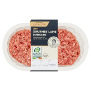 SuperValu Signature Tastes Gourmet Lamb Burgers 2 Pack