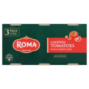 SuperValu  Roma Tomatoes Chopped 3 Pack