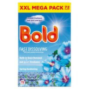 SuperValu  Bold Spring Awakening Powder 72 Wash XXL Mega