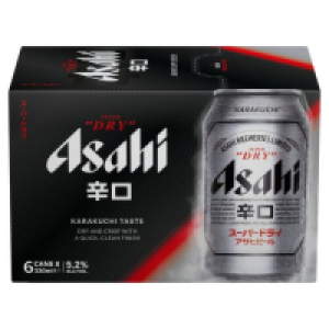 Asahi Super Dry 5% 6 Pack