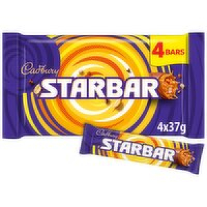 Cadbury Starbar Chocolate Bar 4 Pack