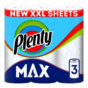Plenty The Extra Big One Kitchen Towel 210 Sheets 3 Roll
