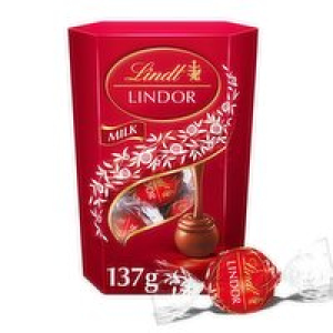 Lindt Lindor Milk Chocolate Truffles Carton