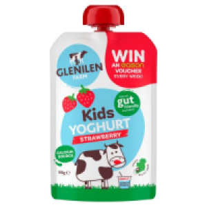 SuperValu  Glenilen Farm Kids Strawberry Yoghurt Pouch
