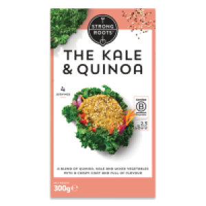 Strong Roots Kale & Quinoa Burger