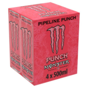 Monster Pipeline Punch Can 4 Pack