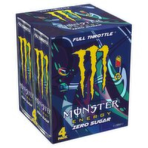 SuperValu  Monster Energy Zero Sugar Full Throttle Can 4 Pack
