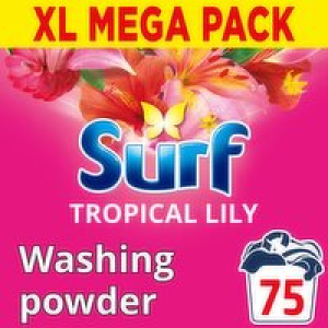 Surf Tropical Lily Laundry Powder 75 Wash XL Mega Pack 13.00 €