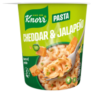 Knorr Cheddar & Jalapeno Pasta Snack Pot