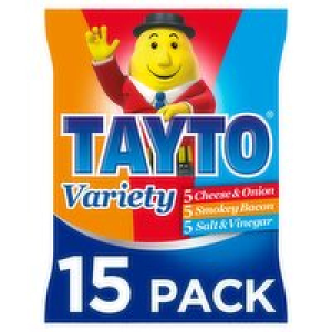 Tayto Variety Crisps 15 Pack