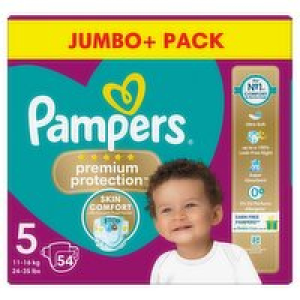 Pampers Premium Protection Size 5 Jumbo+ Pack 16.50 €