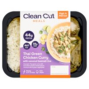 Clean Cut Thai Green Curry with Coconut Basmati Rice