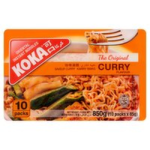 SuperValu  Koka Original Curry Noodles 10 Pack