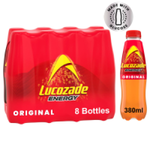 Lucozade Energy Original Bottle 8 Pack