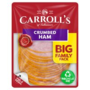 SuperValu  Carrolls Crumbed Ham Slices Big Family Pack