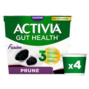 Danone Activia Prune Fusions 4 Pack