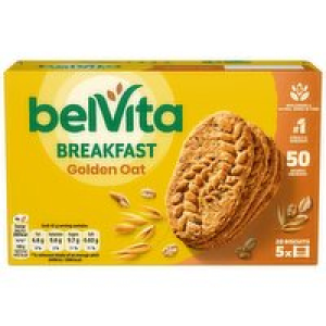 SuperValu  Belvita Breakfast Biscuits Golden Oats 5 Pack