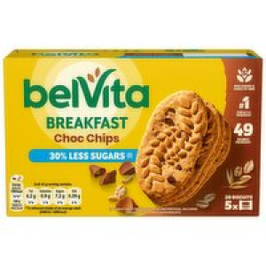Belvita Breakfast Biscuits Chocolate Chip 5 Pack