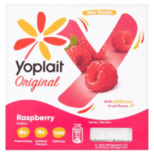 Yoplait Original Raspberry Yogurt 4 Pack