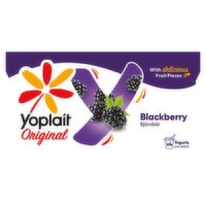 SuperValu  Yoplait Original Blackberry Yogurt 4 Pack