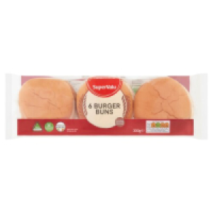 SuperValu Burger Buns 6 Pack