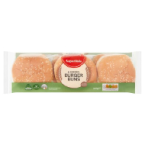 SuperValu  SuperValu Seeded Burger Buns 6 Pack
