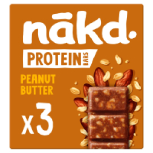 Nakd Peanut Butter Protein Bars 3 Pack
