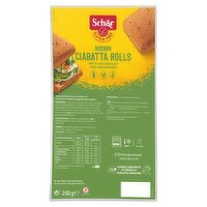 SuperValu  Schar Gluten Free Brown Ciabatta Rolls