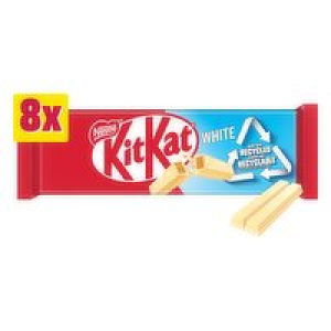 Kit Kat White 2 Finger Bar 8 Pack