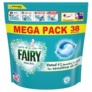 SuperValu  Fairy Non Bio Pods XL 38 Washes